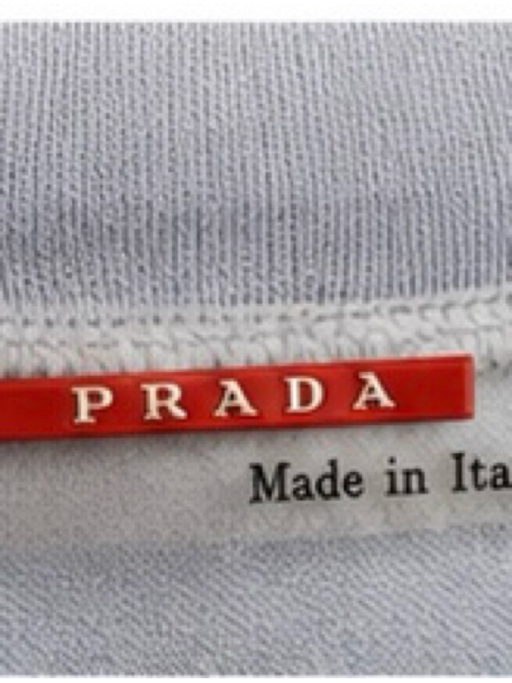 Prada Sport Y2K Ice Blue Jacket with Gold Mesh- US Size 4, Italian Size 40 - Picture 4 of 16